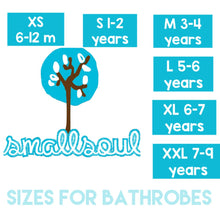 Load image into Gallery viewer, Fox hooded bathrobe