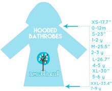 Load image into Gallery viewer, Pink unicorn hooded bathrobe