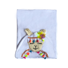 Load image into Gallery viewer, Llama hands free towel