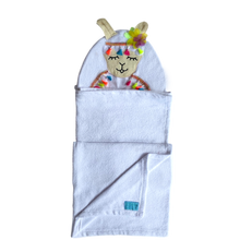 Load image into Gallery viewer, Llama hands free towel