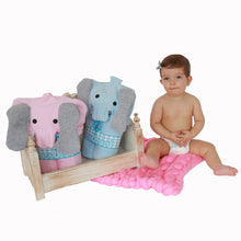 Load image into Gallery viewer, Elephant hands free towel